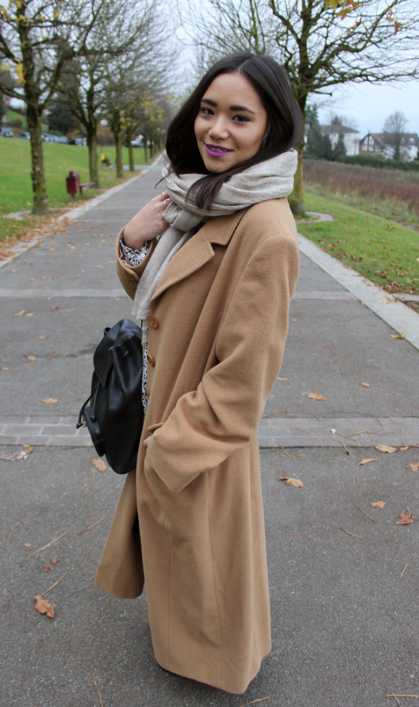 Warm 2025 camel coat